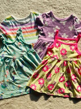 18 month Garanimals Short Sleeve & Peppa Pig Tank Dress Bundle